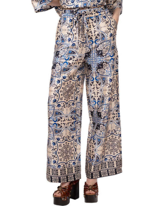 MY T Women's Fabric Trousers
