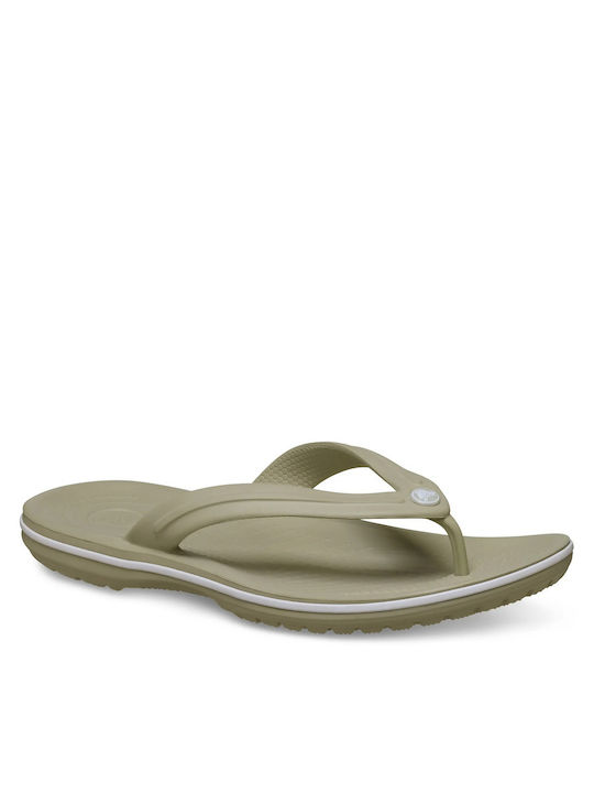 Crocs Crocband Men's Flip Flops Beige