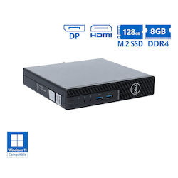 Dell Optiplex 3080 Refurbished Grade A (Pentium Dual Core-G6400T/8GB/128GB) Dell Optiplex 3080 Refurbished Grade A (Pentium Dual Core-G6400T/8GB/128GB)