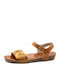 Women's Flat Sandals Brown