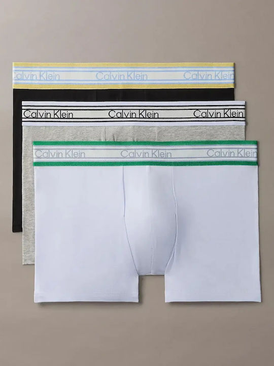 Calvin Klein Ανδρικά Μποξεράκια Γκρι 3Pack