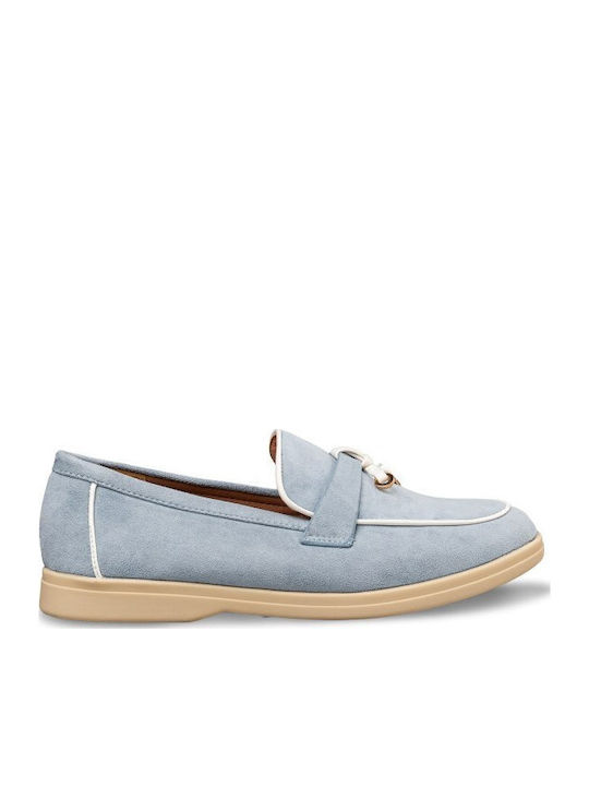 Envie Shoes Women's Loafers in Blue Colour