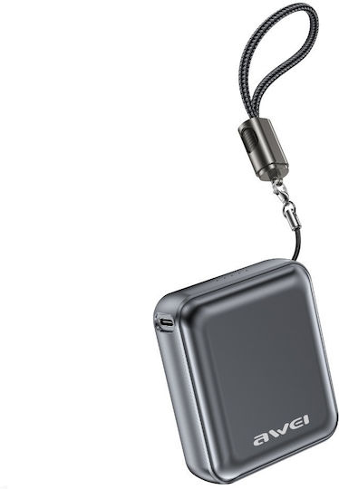 Awei PA-5 Power Bank 10000mAh 22.5W Γκρι
