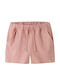 Kids Fabric Pink Shorts Bermuda