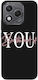 Honor 400 Lite Be Best Black Colored Silicone Tpu Θήκη