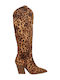 Women's Cowboy Boots Brown