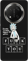 Honor Magic 7 Lite Rick Scince Is Wise Husa Neagră Din Silicon Tpu Honor Magic 7 Lite Rick Scince Is Wise Husa Neagră Din Silicon Tpu