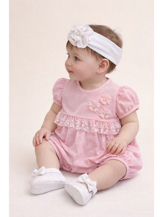 Sweet Baby Baby Bodysuit with Flowers G008-1
