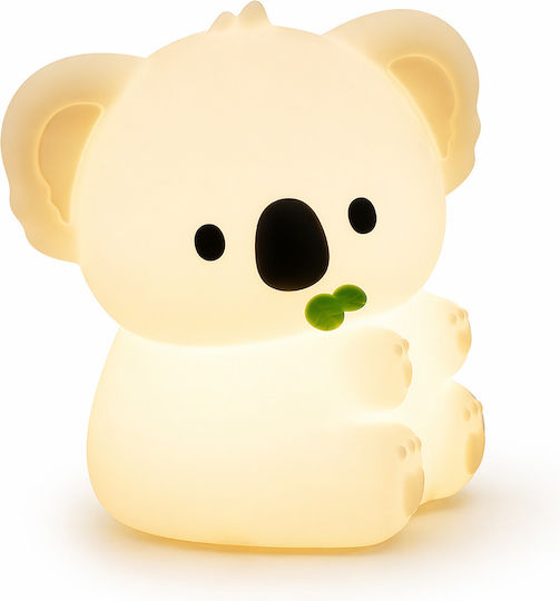 Aster Star BB-RM-NL-004 Panda Silver Nursery Night Light Power Source