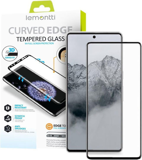 Lemontti 3d Curved Glass Screen Protector Honor Magic6 Lite Black