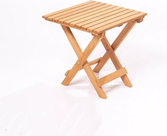 Wooden Outdoor Sitting Room Foldable Table 100x40x40cm