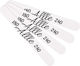 Straight Nail File Allle 180/240