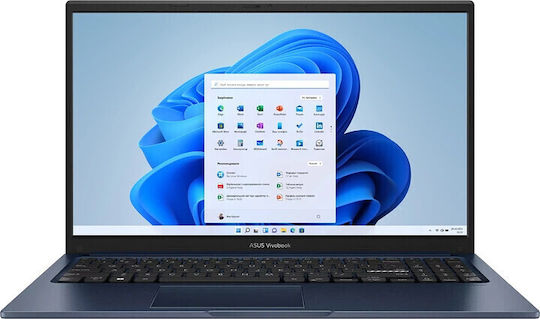 Asus Vivobook 15 X1504VA-BQ4285W 15.6" FHD (Core 5-120U/24GB/512GB SSD/W11 Home) Quiet Blue (GR Keyboard)