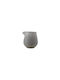 Piana Milk Jug for Serving Made of Gray Porcelain