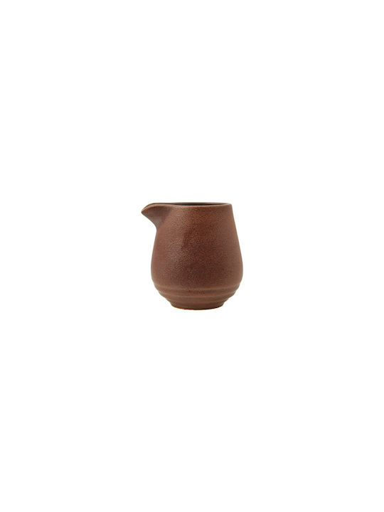 Piana Milk Jug Serving Porcelain Brown