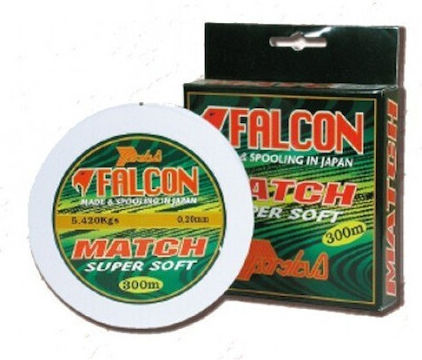 Πετονιά Falcon Match Super Soft 300m Χρωμα Pearl Blue Μεγεθος 0.26