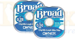 Πετονιά Owner Broad 300m Χρωμα Blue Green Μεγεθος 0.28 Πετονιά Owner Broad 300m Χρωμα Blue Green Μεγεθος 0.28