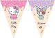 Τριγωνικά Σημαιάκια Hello Kitty & Kuromi 230cm