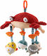 Aster Star Hanging Baby Toy for Cot and Stroller with Mirror for Newborns