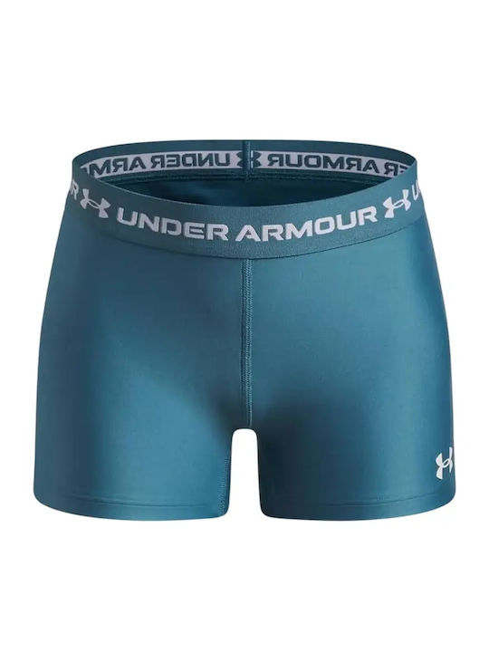 Under Armour Παιδικό Κολάν Αθλητικό Μακρύ Μπλε Heatgear