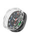 Bizonmobile Felipe Husă De Protecție Sticlă Temperată Compatibilă Samsung Galaxy Watch 8 40mm Transparentă