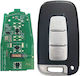 Telecomandă Completă Cheie Auto Techstar Compatibil Hyundai I20 I30 Sonata Elantra Ix35 3 Butoane 433 Mhz Fcc Sy5hmfna04 8325a-rbfna433-sy5rbfna433 Pcf7952l Id46 Lamă Hyn14