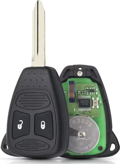Telecomandă Cheie Auto Compatibilă Chrysler 300 Aspen Dodge Charger Durango Dakota Jeep Comandant Grand Cherokee Kobdt04a Id46 433 Mhz 2 Butoane