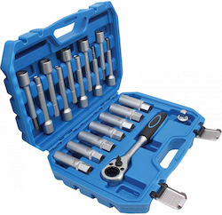 Set De Montare Și Demontare Amortizoare 18 Bucăți Verke Set De Montare Și Demontare Amortizoare 18 Bucăți Verke