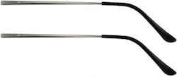 Set 2 Eyeglass Arms Accessories Silver