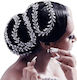 Hairband Silver Crystals Rhinestones