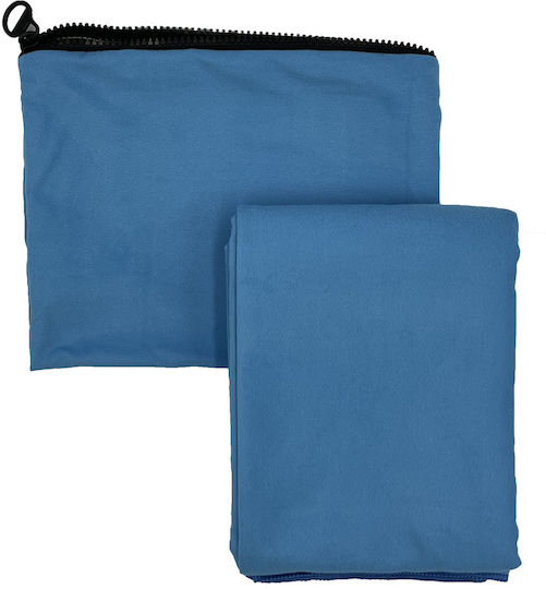 Xionoula Home Microfiber Body Towel Light Blue 180x80cm