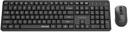 Gembird Silent Key Pro Wireless - Set with Mouse English US Gembird Silent Key Pro Wireless - Set with Mouse English US