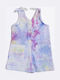 Playsuit Kids Shorts/Bermuda Fabric Tie-dye