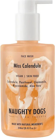 Naughty Dogs Miss Calendula Facial Cleansing Gel for Oil Control 250ml