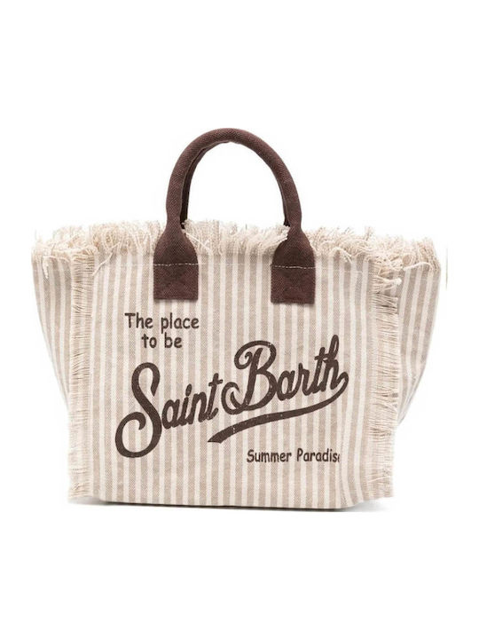 MC2 Colette Stoff Strandtasche Beiges