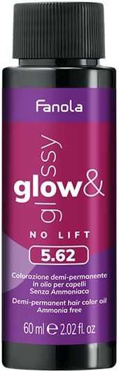 Fanola Glow Glossy Toner Gel Χωρίς Αμμωνία 5.62 60ml