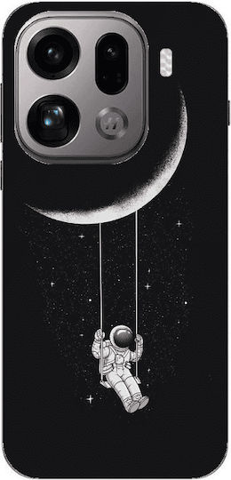 Oppo Find X9 Pro Swing On Moon Transparent Silicone TPU Case