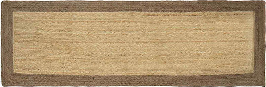 vidaXL 80x300cm Handgefertigter Sommer Jute Grau