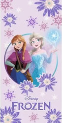 Borea Παιδική Πετσέτα Θαλάσσης Λιλά Frozen
