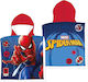 Πόντσο Quick Dry Microfiber 50x100εκ Spiderman