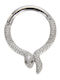 Silver And More Septum Nose Earring Steel 8 x 1.2mm Gold