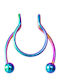 Silver And More Fake Septum Nose Piercing Earring from Steel