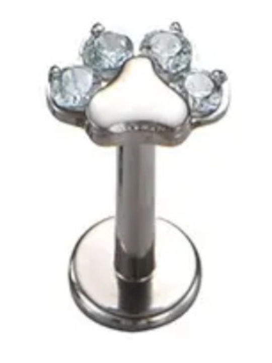 Silver And More Titan Ohrring Stift aus 8 x 1,2 mm