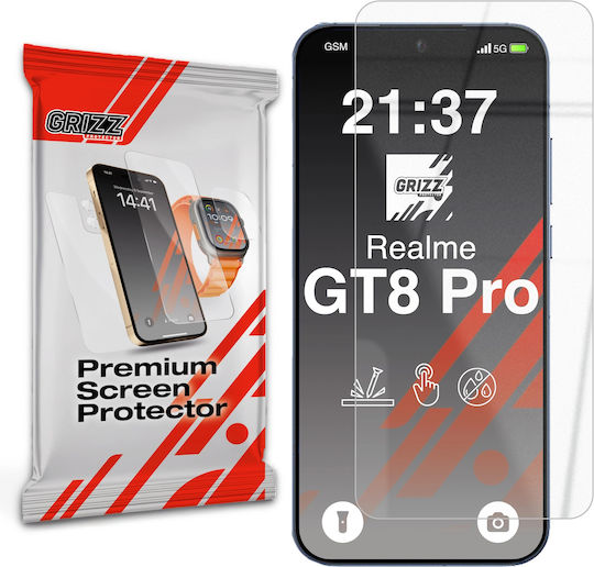 GrizzGlass Tempered Glass Realme GT 8 Pro