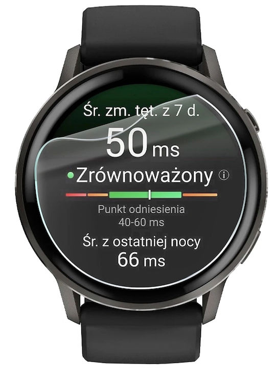 Bizon Displayschutzfolie für Garmin Venu 4 45mm 1 Stück