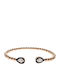 Silver And More Women's Gold Plated Silver Bracelet with Zircon