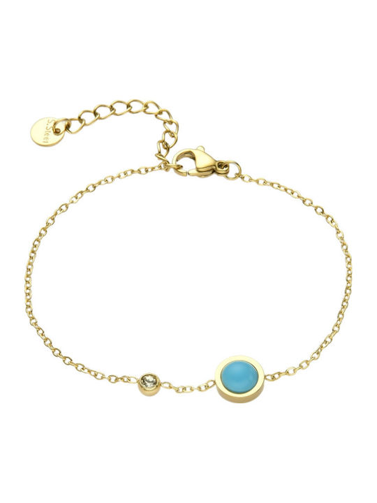 Silver And More Women's Bracelet Made of Gold Plated Stainless Steel