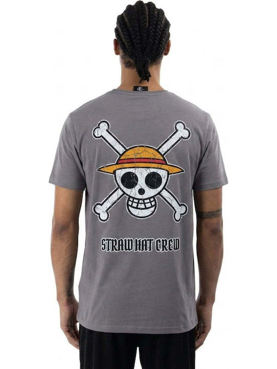Clever T-shirt Γκρι