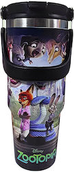 Disney Kinder Trinkflasche Thermos Schwarzes 900ml