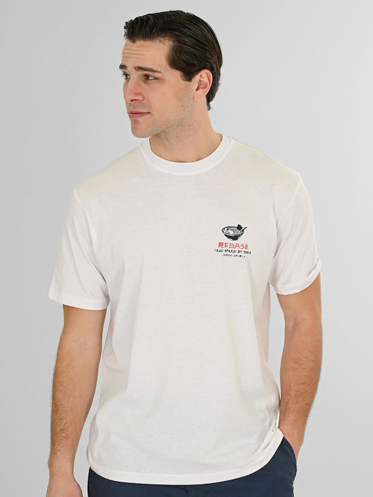 Rebase Tricou Alb
